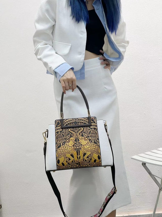White Elephant Handbag