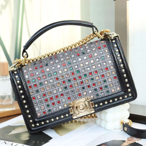 Sparkal Flap Pendant HandBag