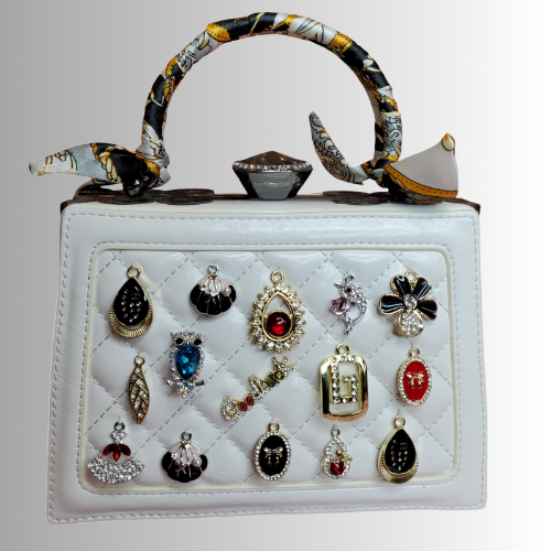 Crystal Crown Pendant HandBag