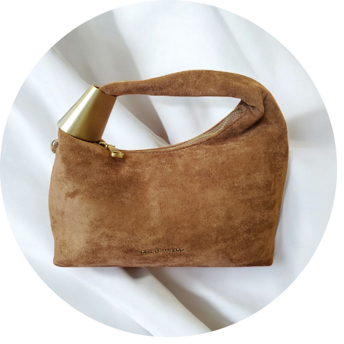 SUEDE Handbags | adronne couture