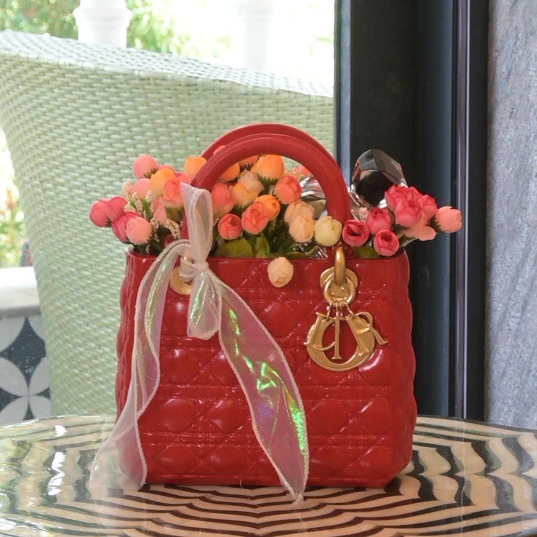 L.D HANDBAG VASES