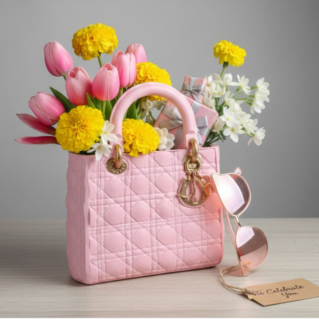 L.D HANDBAG VASES