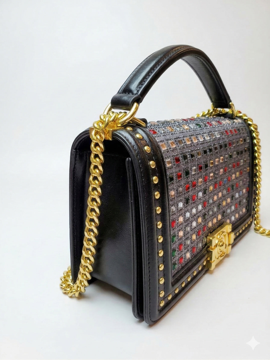 Sparkal Flap Pendant HandBag
