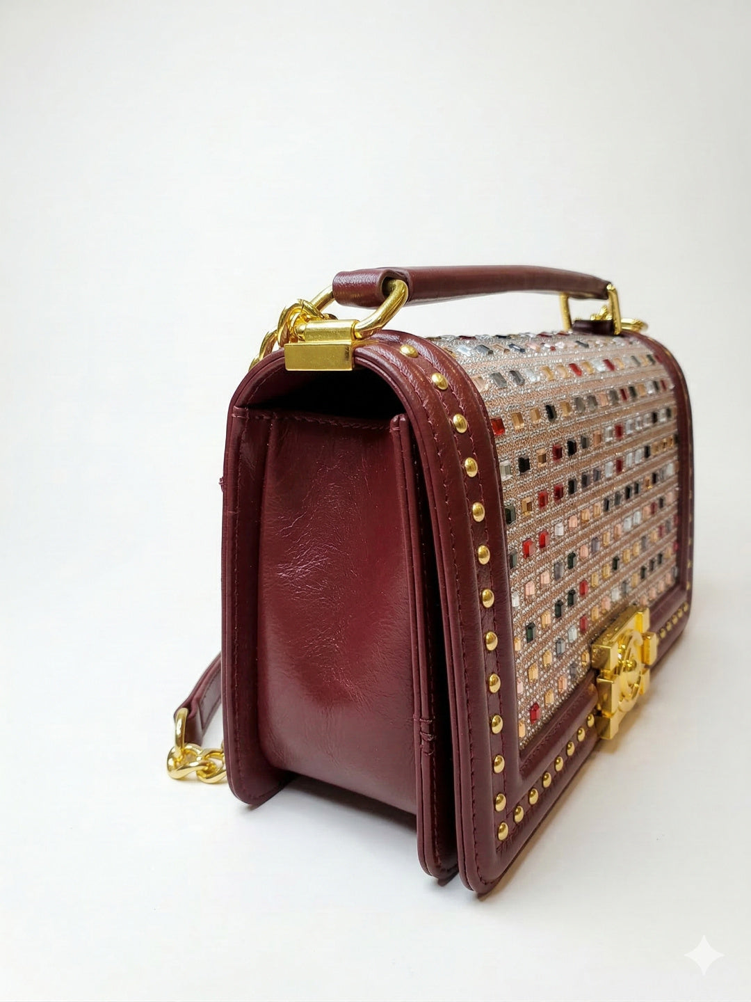 Sparkal Flap Pendant HandBag