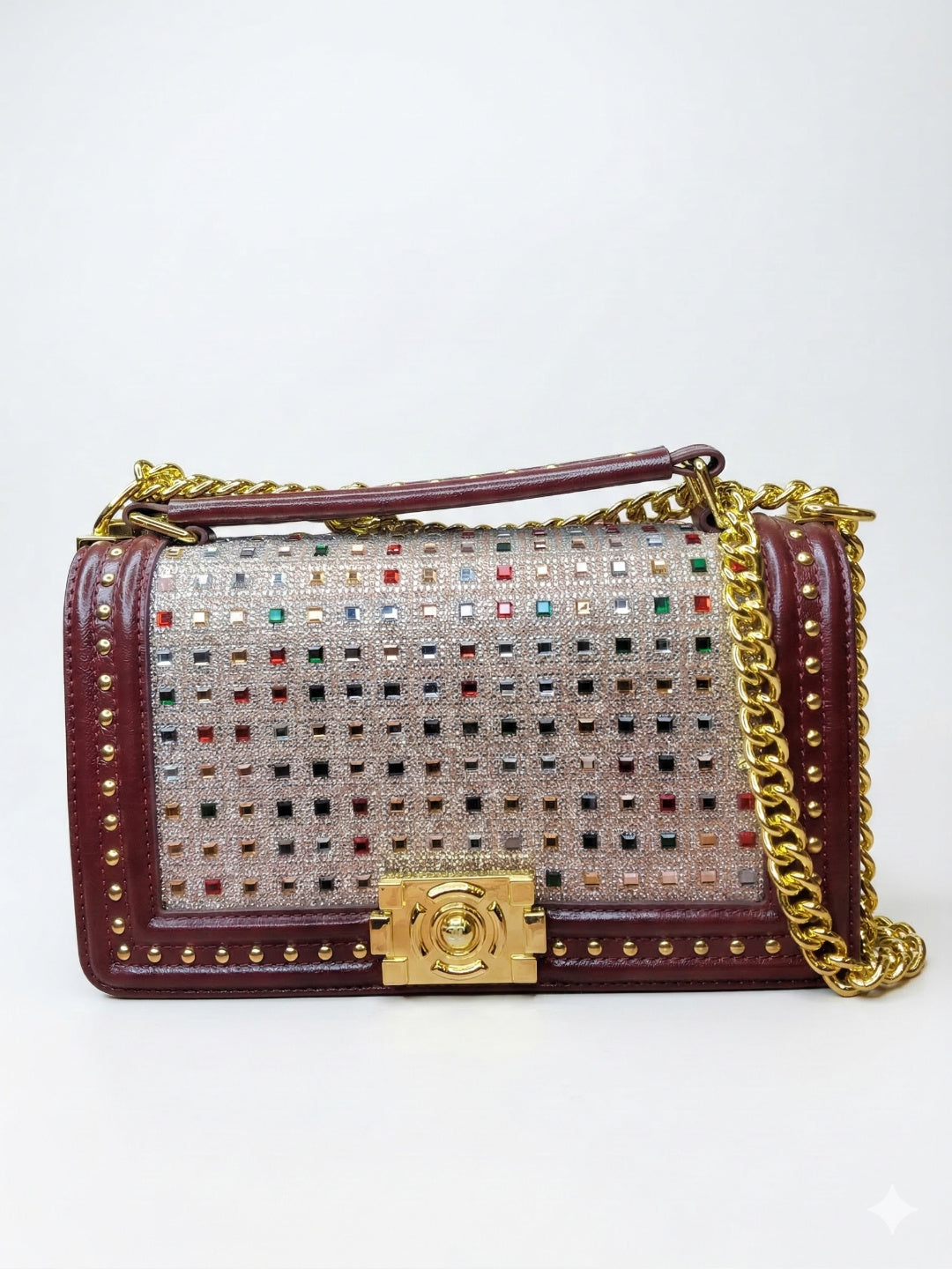 Sparkal Flap Pendant HandBag