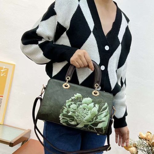 Vintage Royale Structured Shoulder Bag