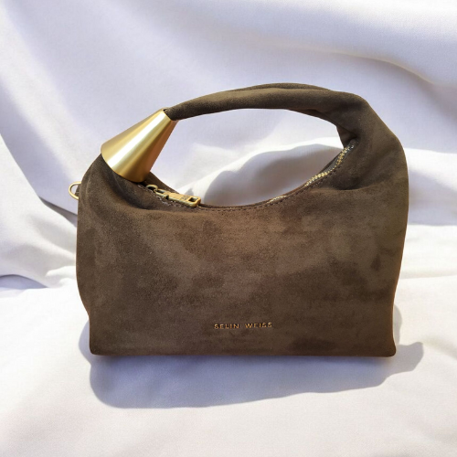 Suede Sling Bag