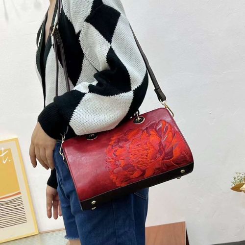 Vintage Royale Structured Shoulder Bag