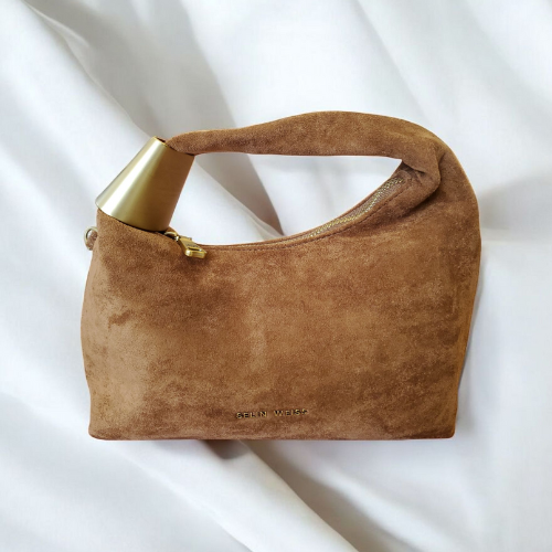 Suede Sling Bag
