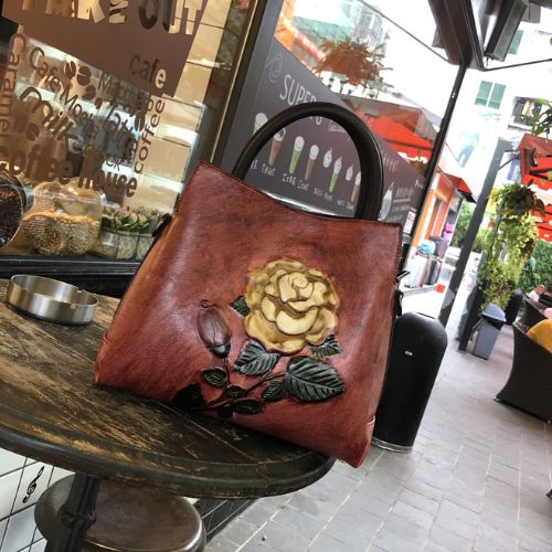 Red Rose Handbag