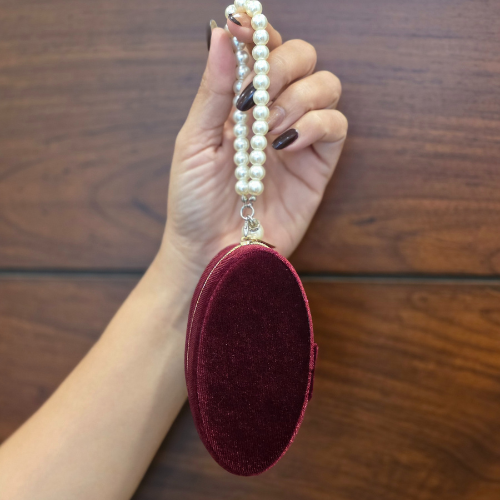 Oval Shape Jewelry Box