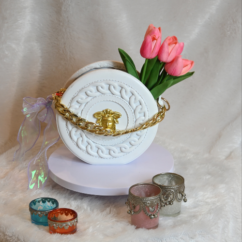 NORDIC STYLE HANDBAG VASE