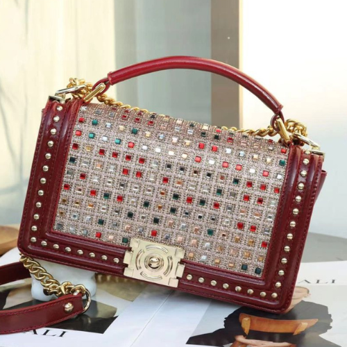 Sparkal Flap Pendant HandBag