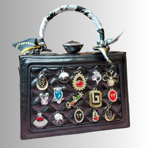 Crystal Crown Pendant HandBag